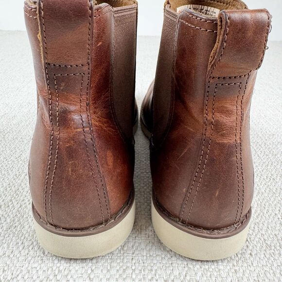 Timberland Lakeville Chelsea Boots Women's 8.5 Brown Distressed Ankle Bootie - Picture 5 of 14